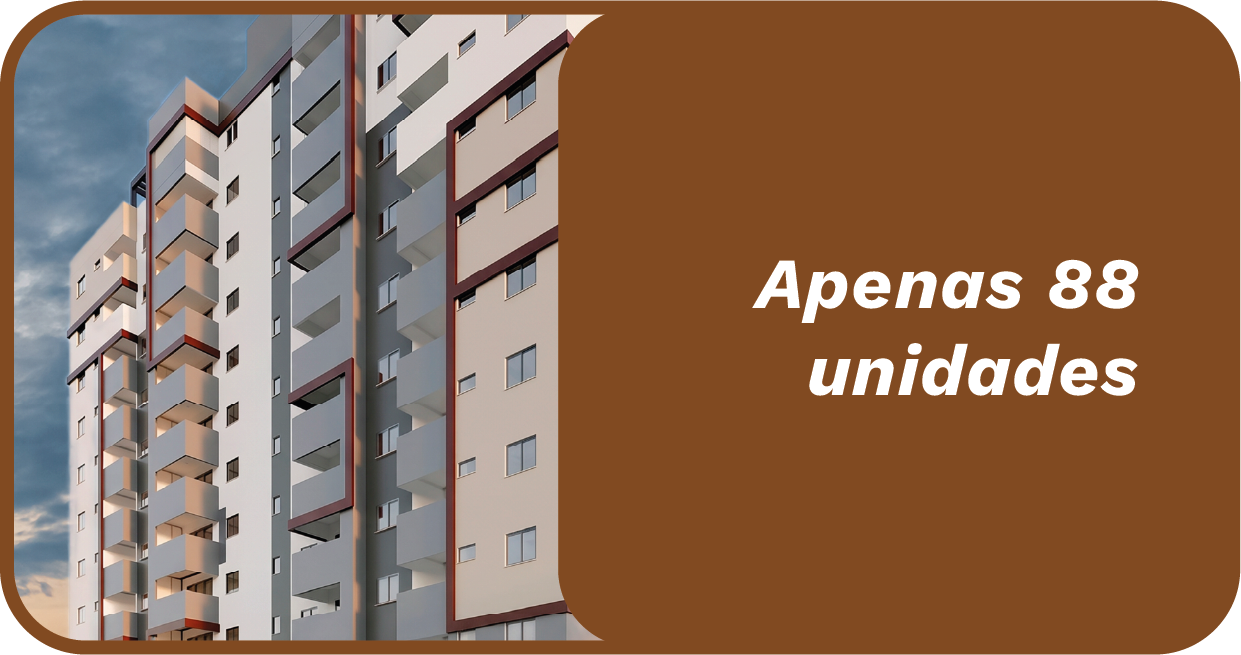 Apenas 88 unidades